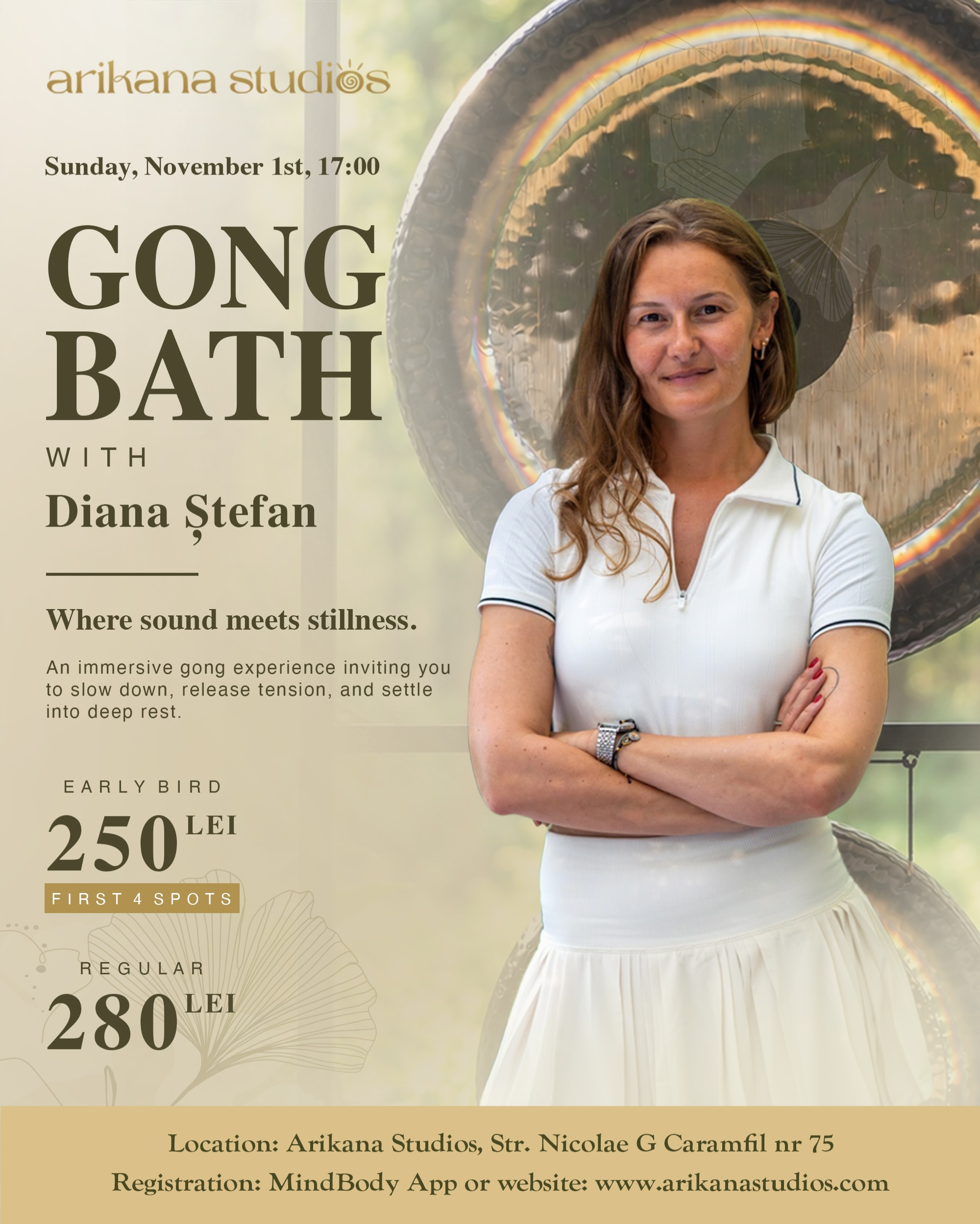 GONG BATH WITH Diana Ștefan